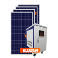 Bluesun hot sale 10000 watt off solar panel system 10kw solar power system for house